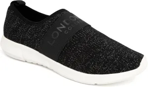 LONDON FOG Womens Kissia Womens Fashion Slip-On Sneaker Jogger Comfort Running Shoes