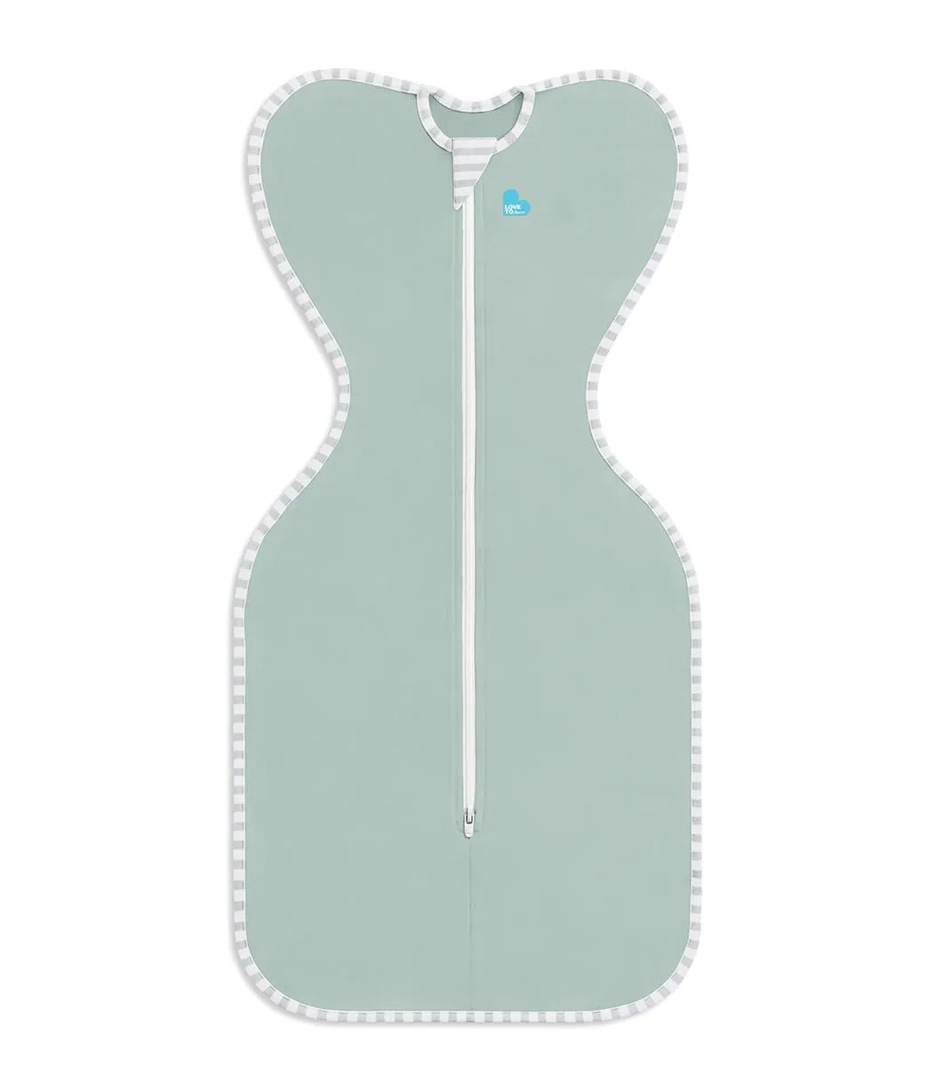 Love to Dream Swaddle, Baby Sleep Sack, Swaddle Up Self-Soothing Swaddles for Newborns, Get Longer Sleep, Snug Fit Helps Calm Startle Reflex, Lite 0.2 Tog Sleep Sack, 5-8.5 lbs, Olive
