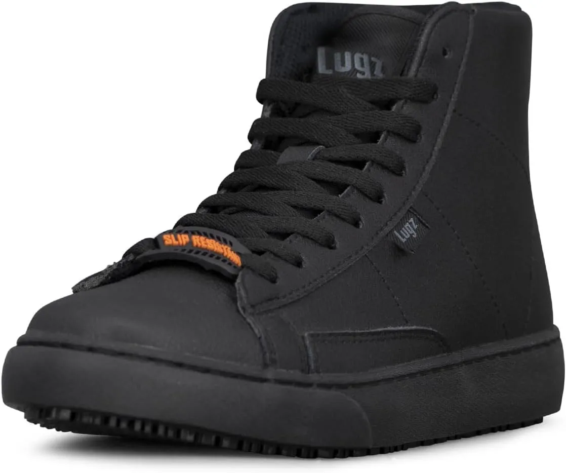 Lugz Women's Drop Hi Slip-Resistant Retro Work Sneaker Food Service Shoe
