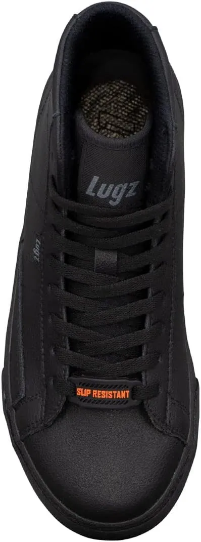 Lugz Women's Drop Hi Slip-Resistant Retro Work Sneaker Food Service Shoe