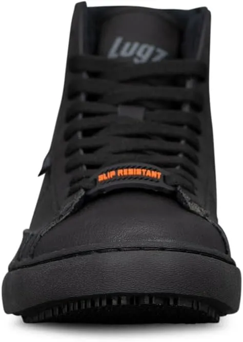 Lugz Women's Drop Hi Slip-Resistant Retro Work Sneaker Food Service Shoe
