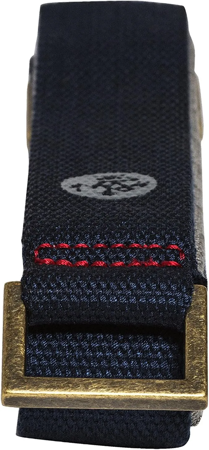 Manduka Yoga Commuter Mat Carrier - Eco-Friendly Cotton, Easy to Carry, Hands-Free, For All Mat Sizes, 68" x 1.5"