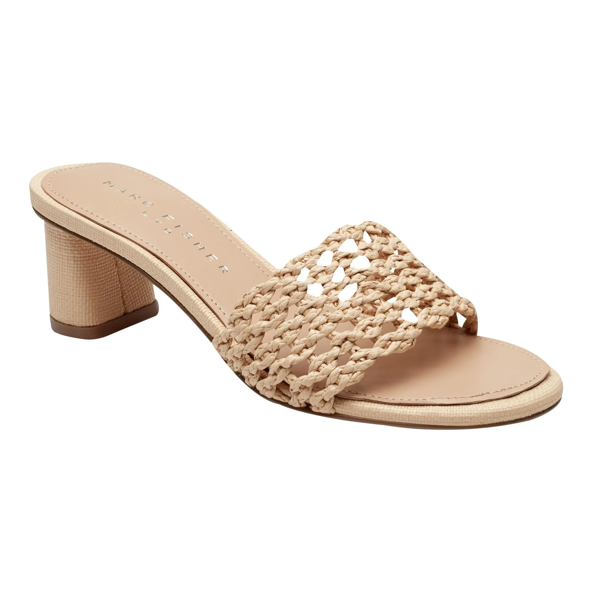 Marc Fisher LTD JAZMINE NATURAL24168/FT RAFFIA BRAID W
