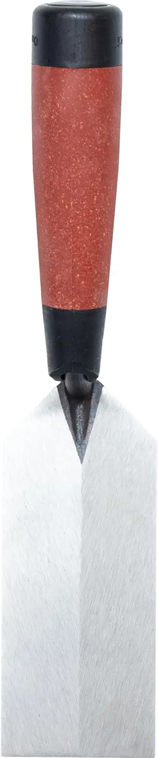 MARSHALLTOWN Margin Trowel, 5 x 2 Inch Blade, Spread Mortar and Tile Adhesive, Durable High Carbon Steel, Wood Handle, Tile Trowel, Made in the USA, 52DC