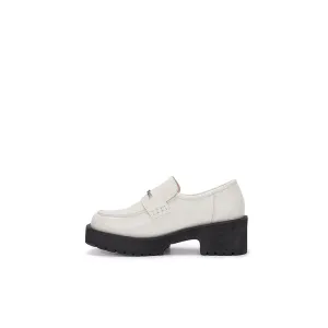 MATIN SQUARE LOAFER IN IVORY
