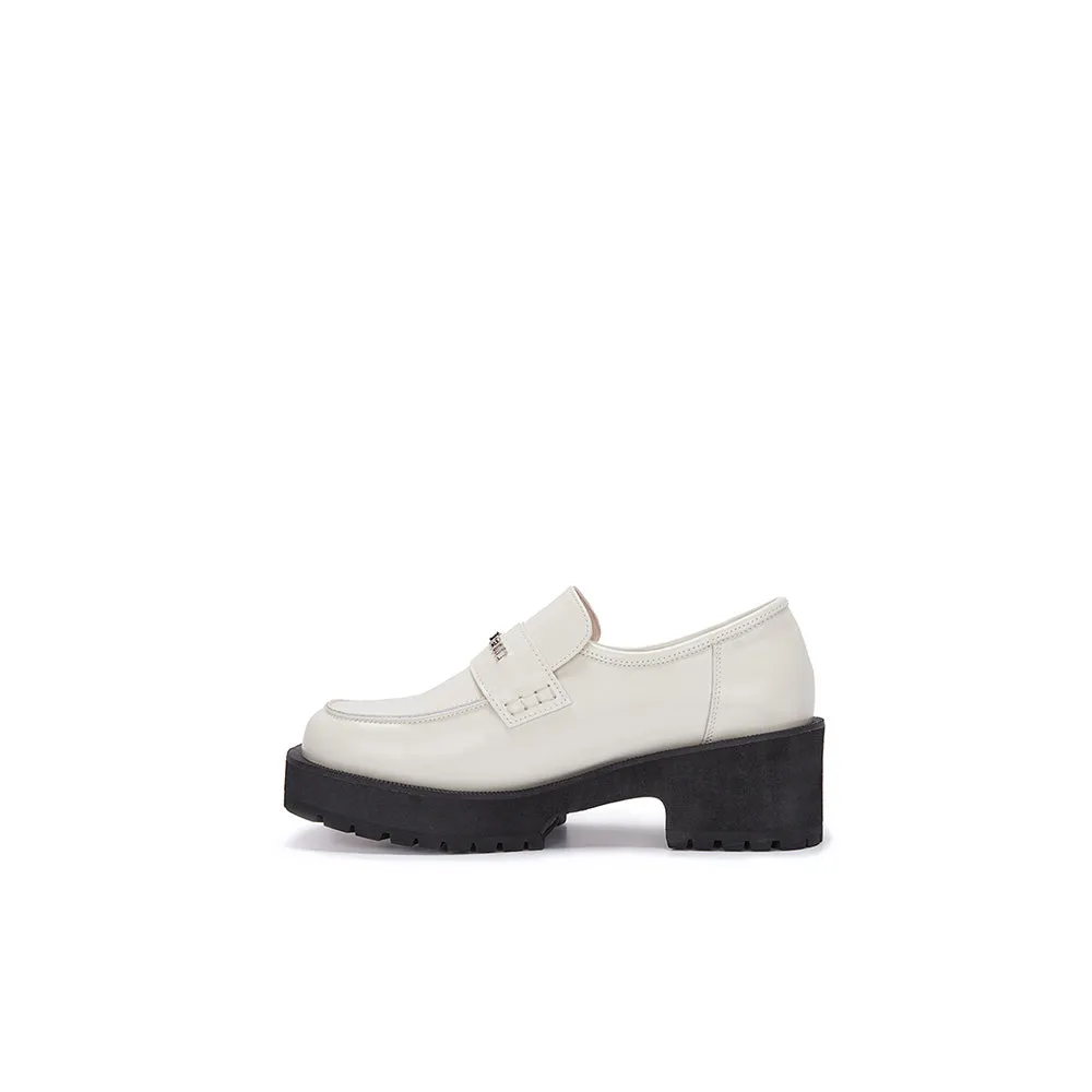 MATIN SQUARE LOAFER IN IVORY