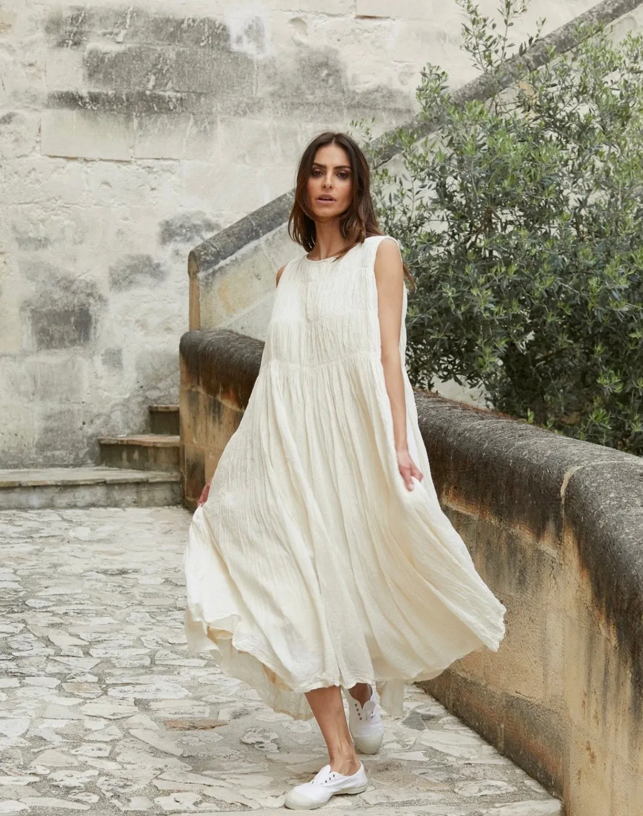 Meg by Design Athena Dress Long - Gauze Cotton