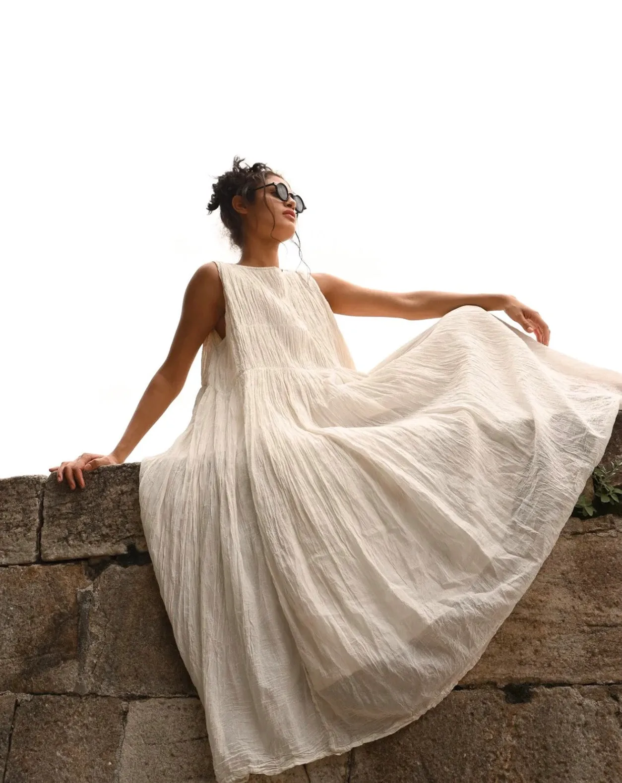 Meg by Design Athena Dress Long - Gauze Cotton