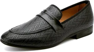 Meijiana Men's Fashion Classic Loafers Luxury Loafer Shoes and Weeding Dress Shoes for Men