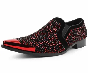 Men Dress Shoes-Deste Red