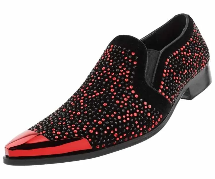 Men Dress Shoes-Deste Red