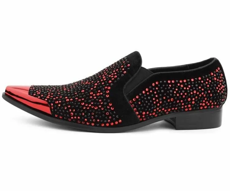 Men Dress Shoes-Deste Red
