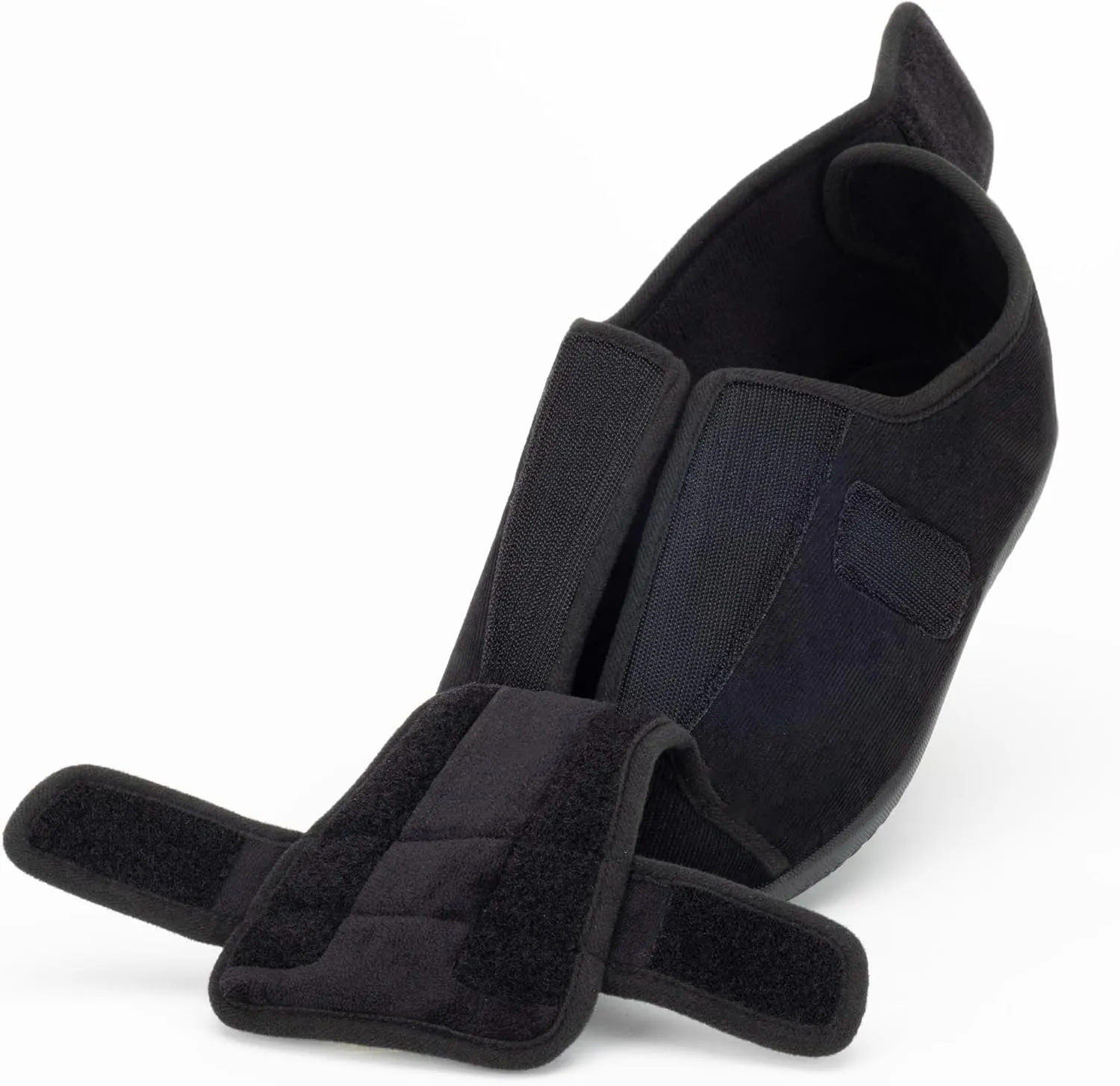 Men's 80-D Memory Foam Adjustable Wide Diabetic Slippers for Swollen Feet, Edema, Arthritis, Elderly Indoor/Outdoor