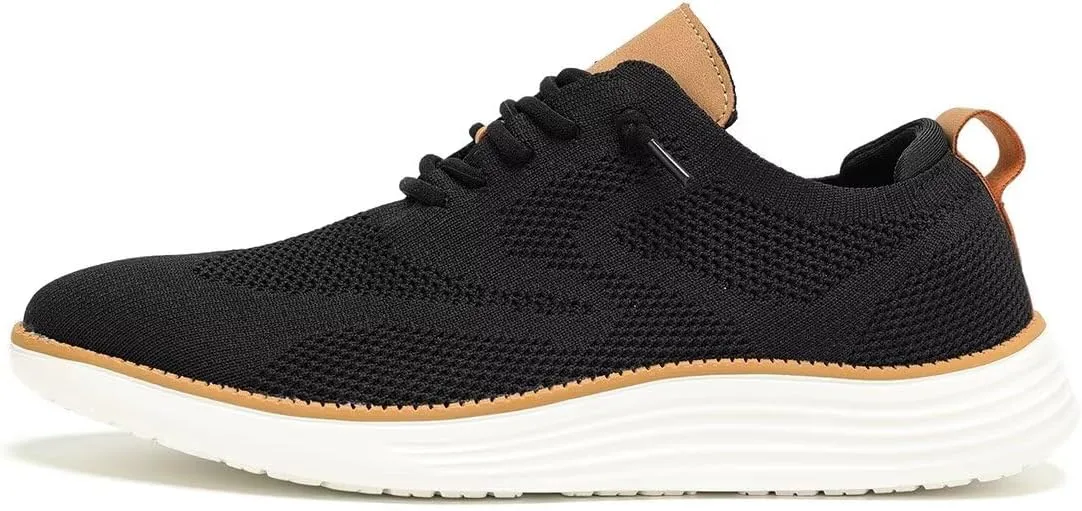Men's Casual Dress Sneakers Oxfords Business Mesh Breathable Walking Shoes Tennis Comfortable