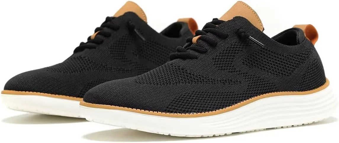 Men's Casual Dress Sneakers Oxfords Business Mesh Breathable Walking Shoes Tennis Comfortable