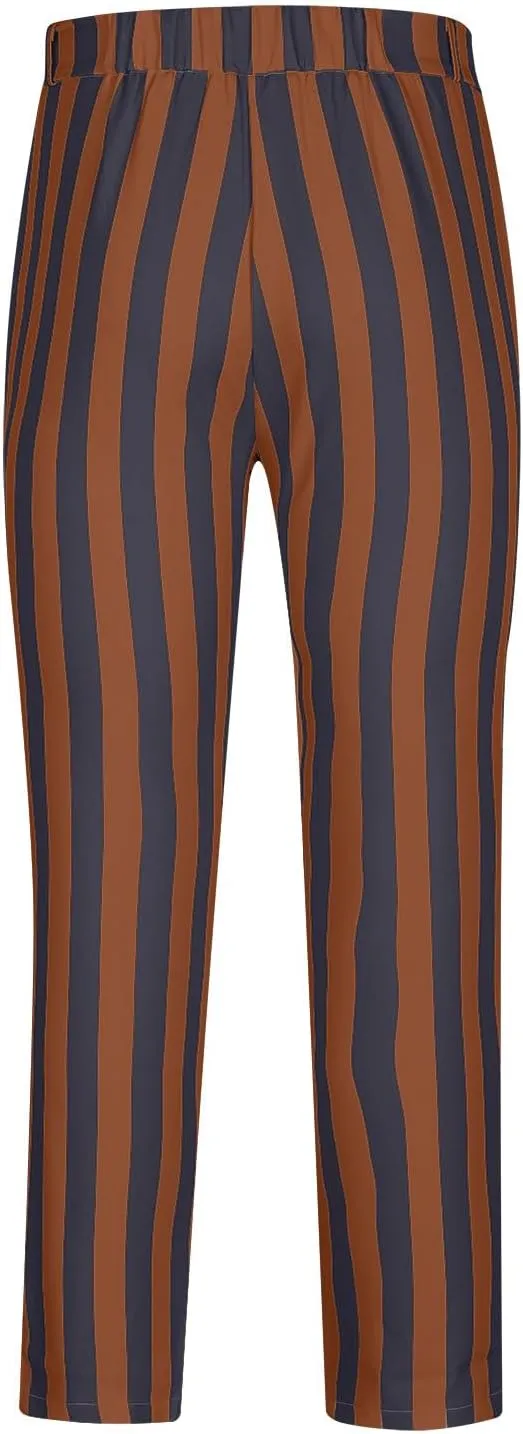 Men's Dress Pants Classic Fit Stretch Dress Pants Casual Pleated Front Dress Pants Straight Fit Pants