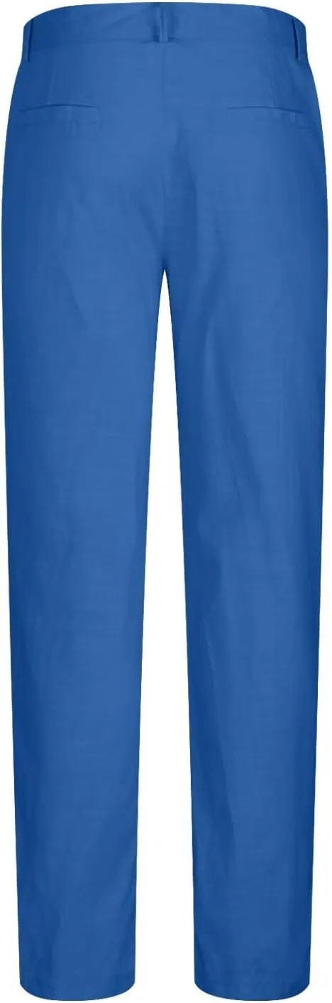 Men's Dress Pants Workday Classic Fit Dress Pants Pleated Front Casual Pant Dress Pants Straight Fit Pants