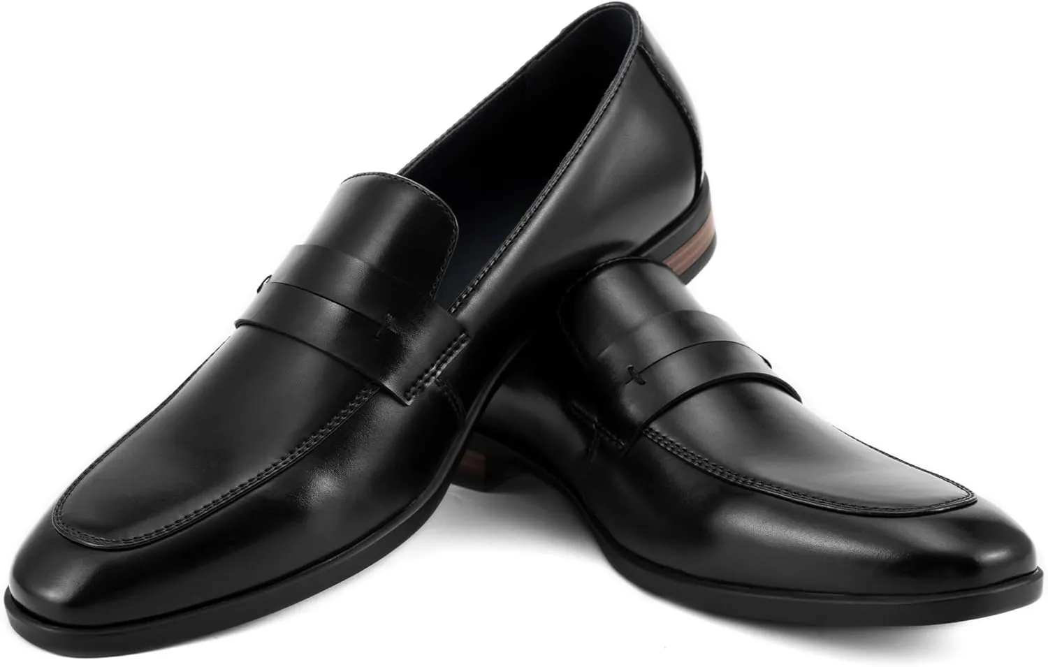 Men's Formal Penny Loafers Classic Slip-On Dress Shoes