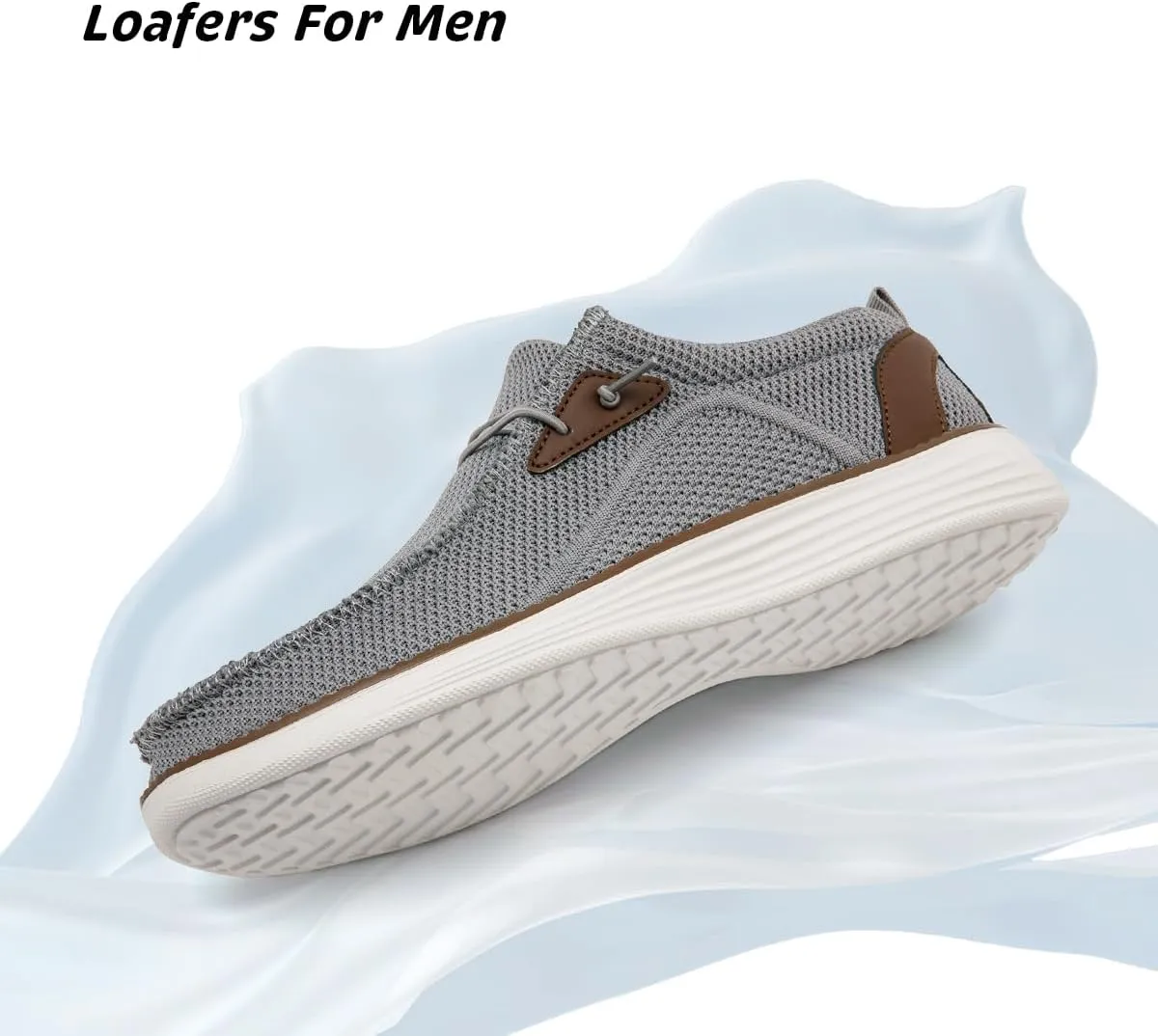 Men's Loafers Slip On Walking Shoes Mens Boat Casual Work Sneakers for Men Loafer Running Tennis Lightweight Comfortable Shoes