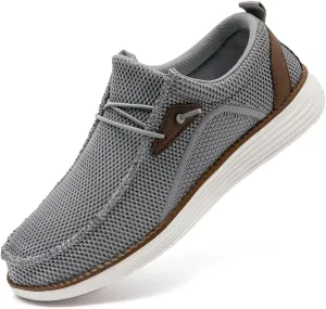 Men's Loafers Slip On Walking Shoes Mens Boat Casual Work Sneakers for Men Loafer Running Tennis Lightweight Comfortable Shoes