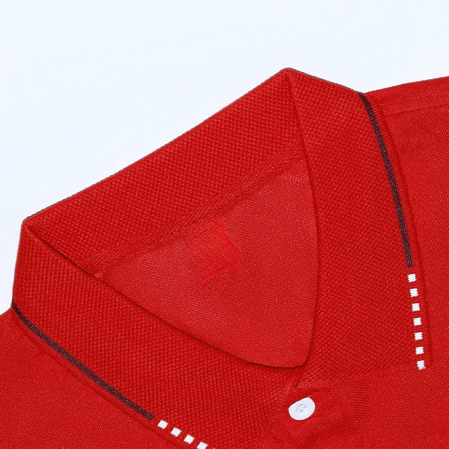 Men's Moisture Wicking Quick Dry Polos Short Sleeve Henley Shirt Lapel Collar Golf Shirts Business Office Work Tops