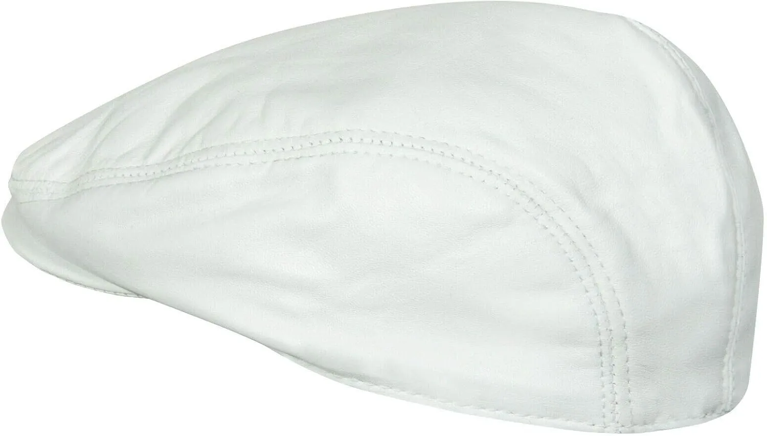 Men's Real Soft Leather Ivy Beret Newsboy Gatsby Golf Cabbie Flat Cap Hats
