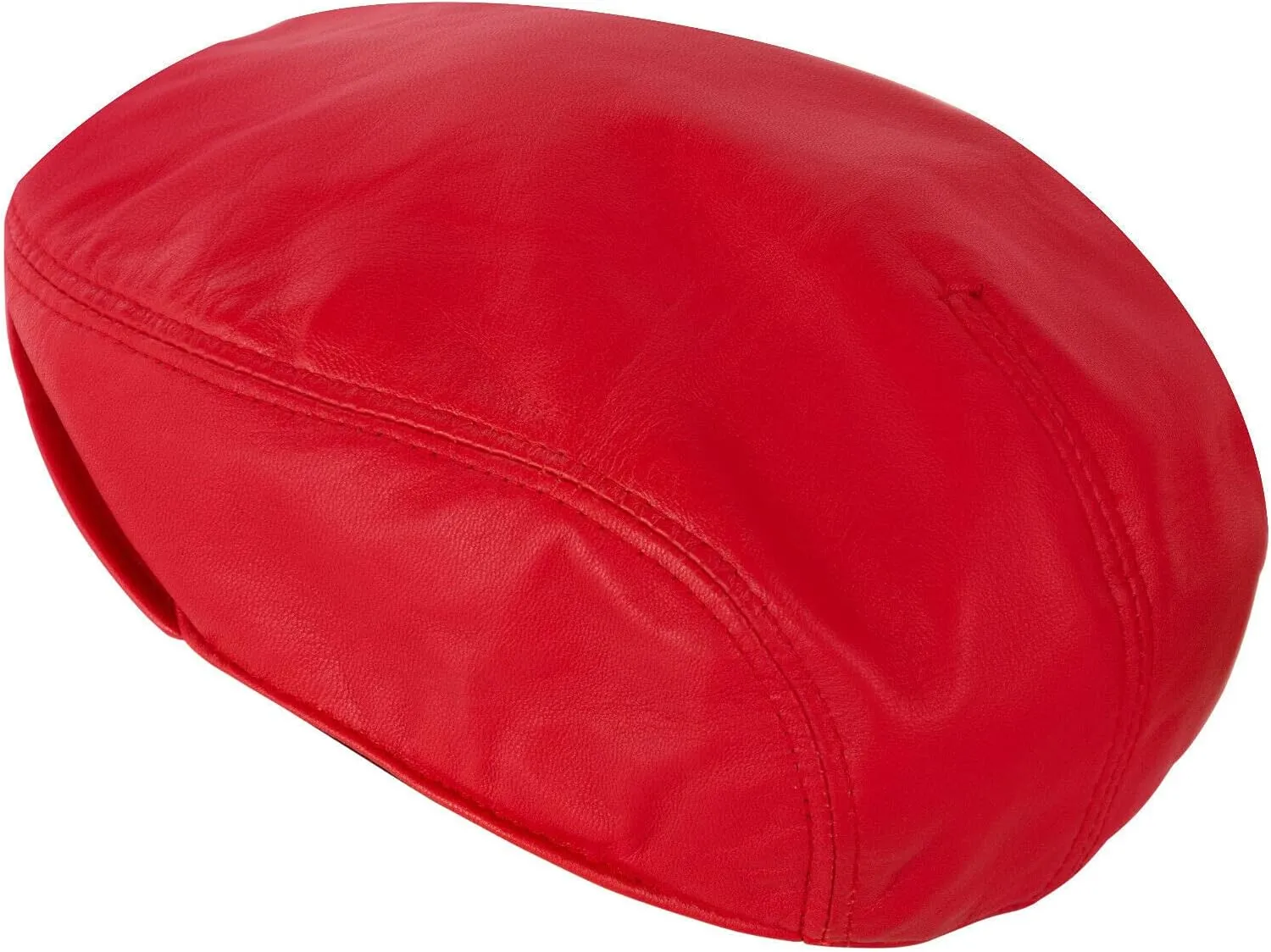 Men's Real Soft Leather Ivy Beret Newsboy Gatsby Golf Cabbie Flat Cap Hats