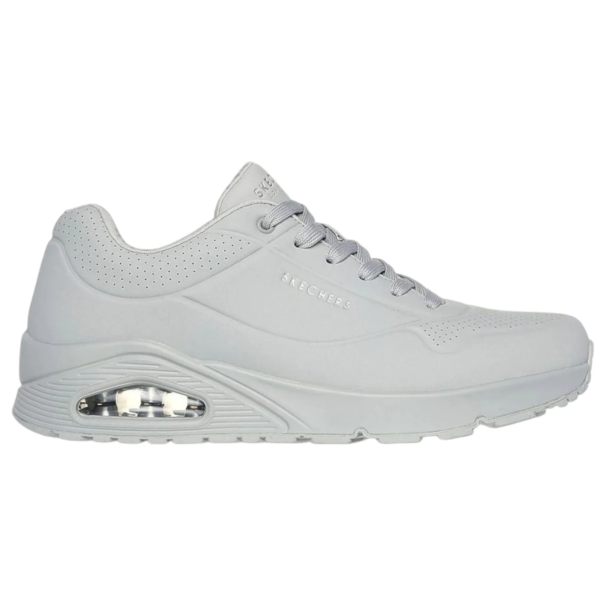 Mens Skechers Uno - Stand On Air Stone Sneaker Shoes