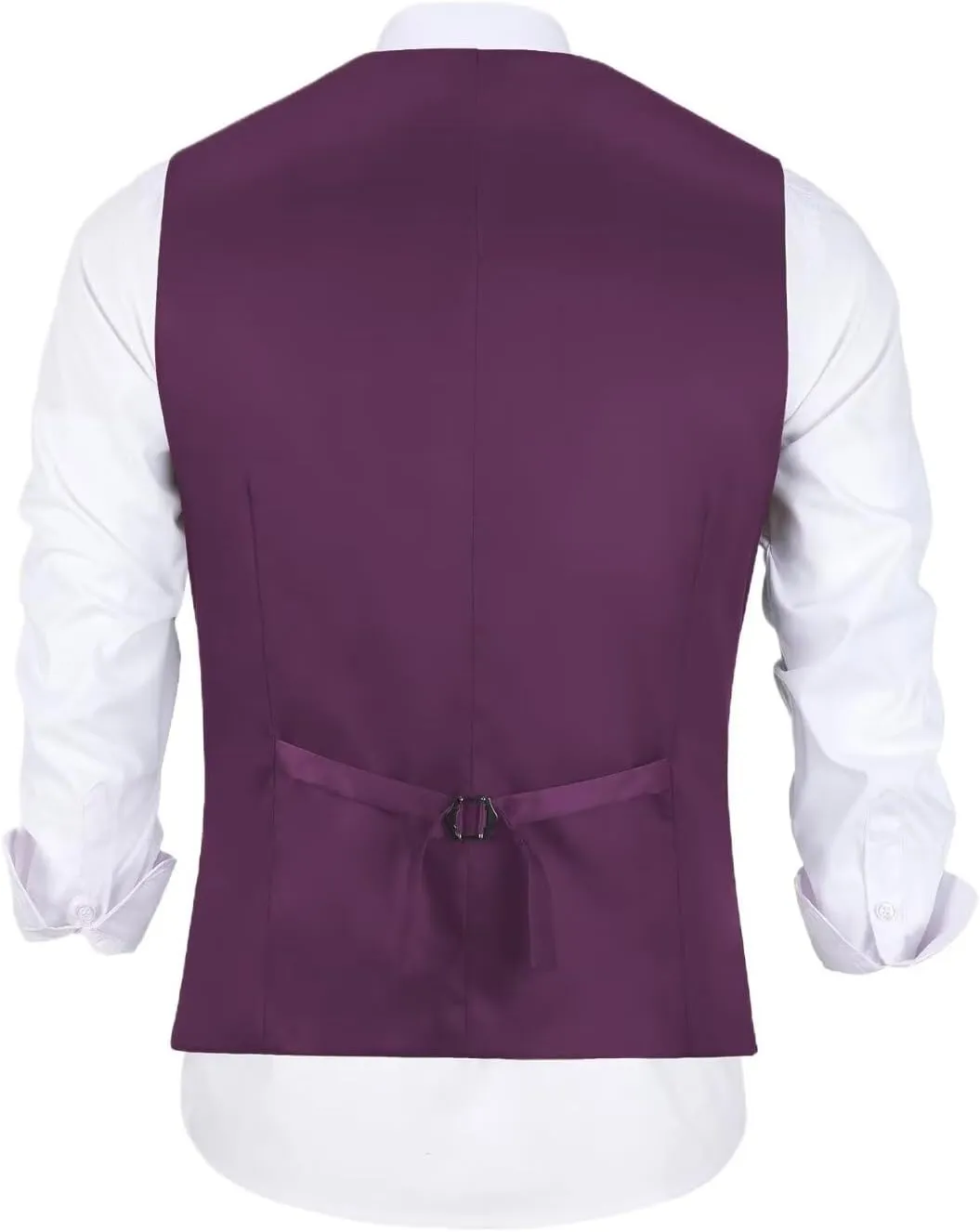 Men's Suit Slim Fit 2 Pieces Suits Set Grooms Tuxedos Business Wedding Prom Party Suit Vest and Pants
