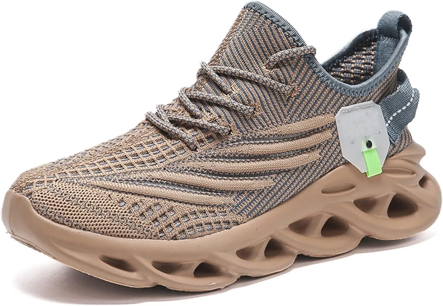 Men's Summer Mesh Breathable Sports Shoes Fashionable Running Shoes Sneaker Laces Mens