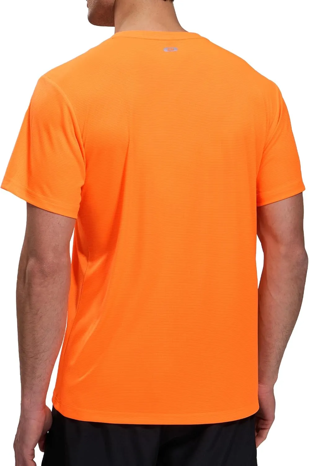 MIER Mens Dry Fit Workout T-Shirts Athletic Running Tshirt Short Sleeve Lightweight Airy Gym Sport Tee Shirt, Crew Neck