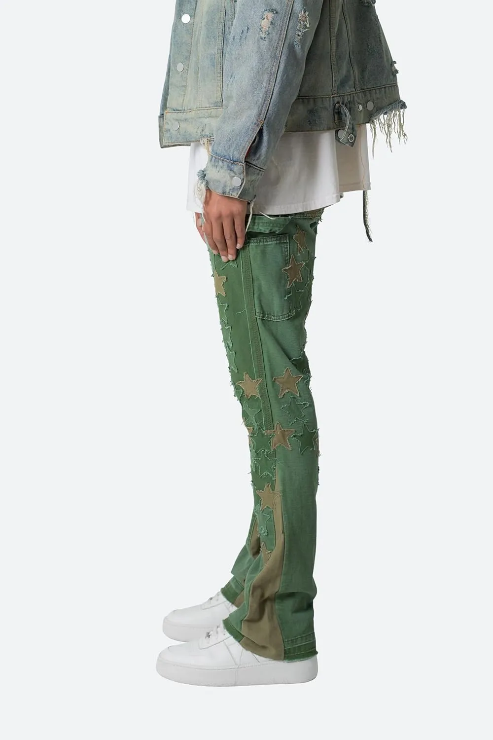 mnml Men's B451 Star Flare Denim