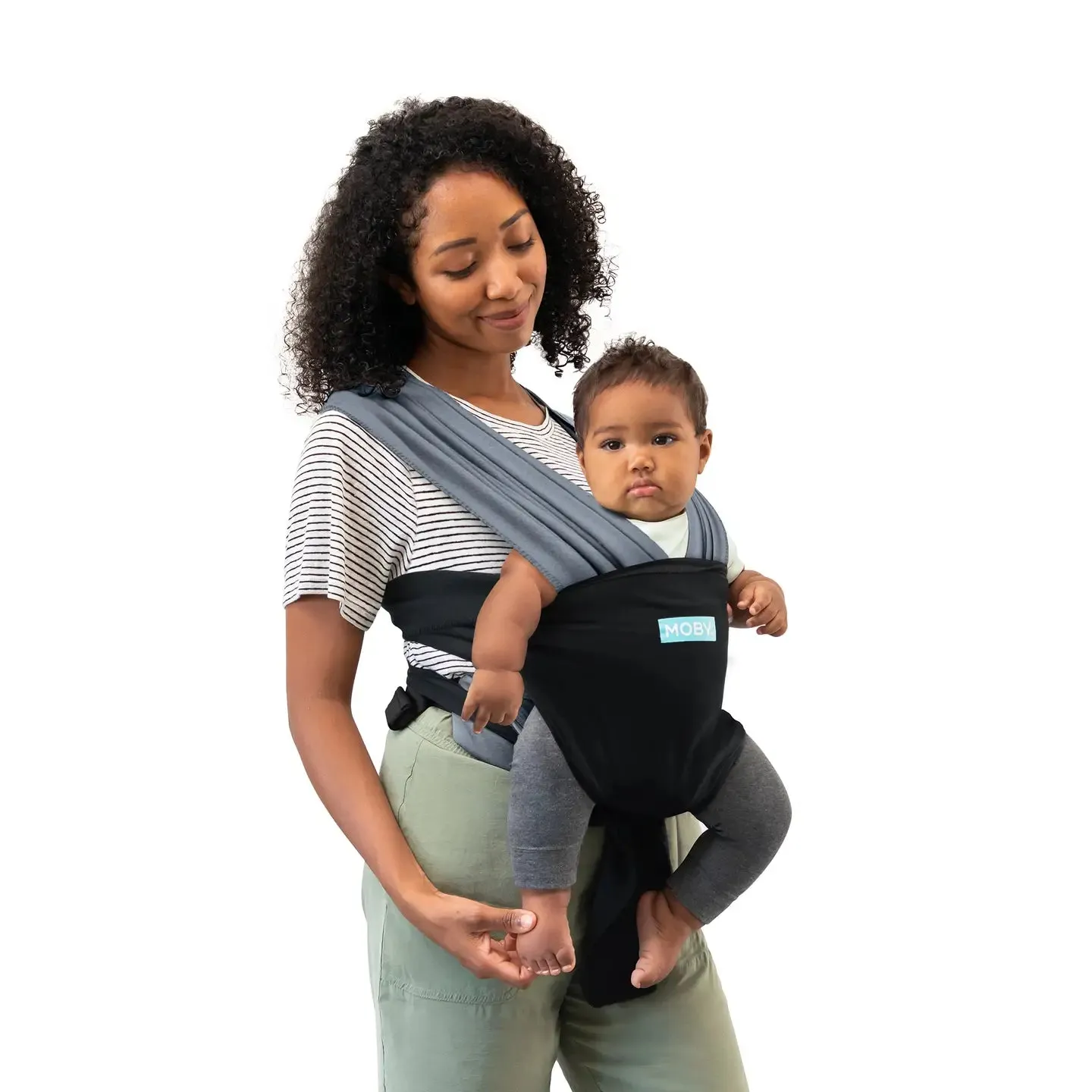 Moby Easy Wrap - Charcoal/Black