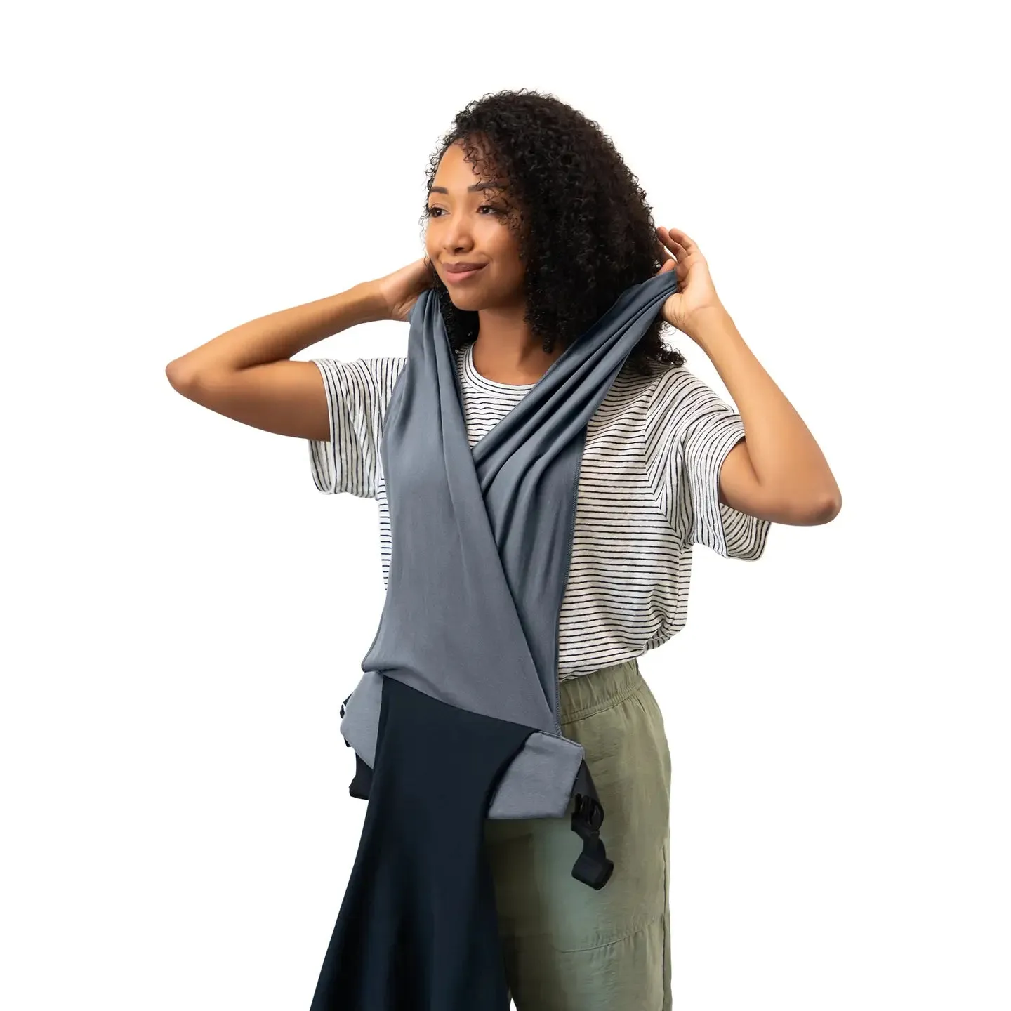 Moby Easy Wrap - Charcoal/Black