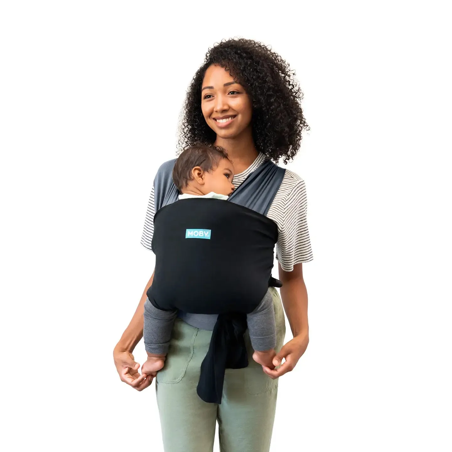 Moby Easy Wrap - Charcoal/Black