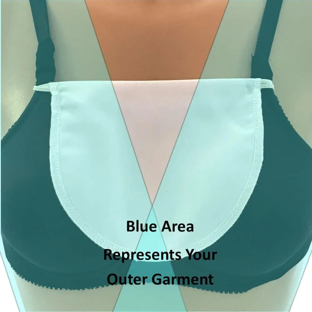 Modesty Panel Cleavage Cover Mock Cami Soft Poly No Lace