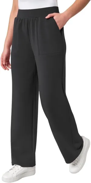 Mondetta Womens Heavyweight Wide Leg Pant