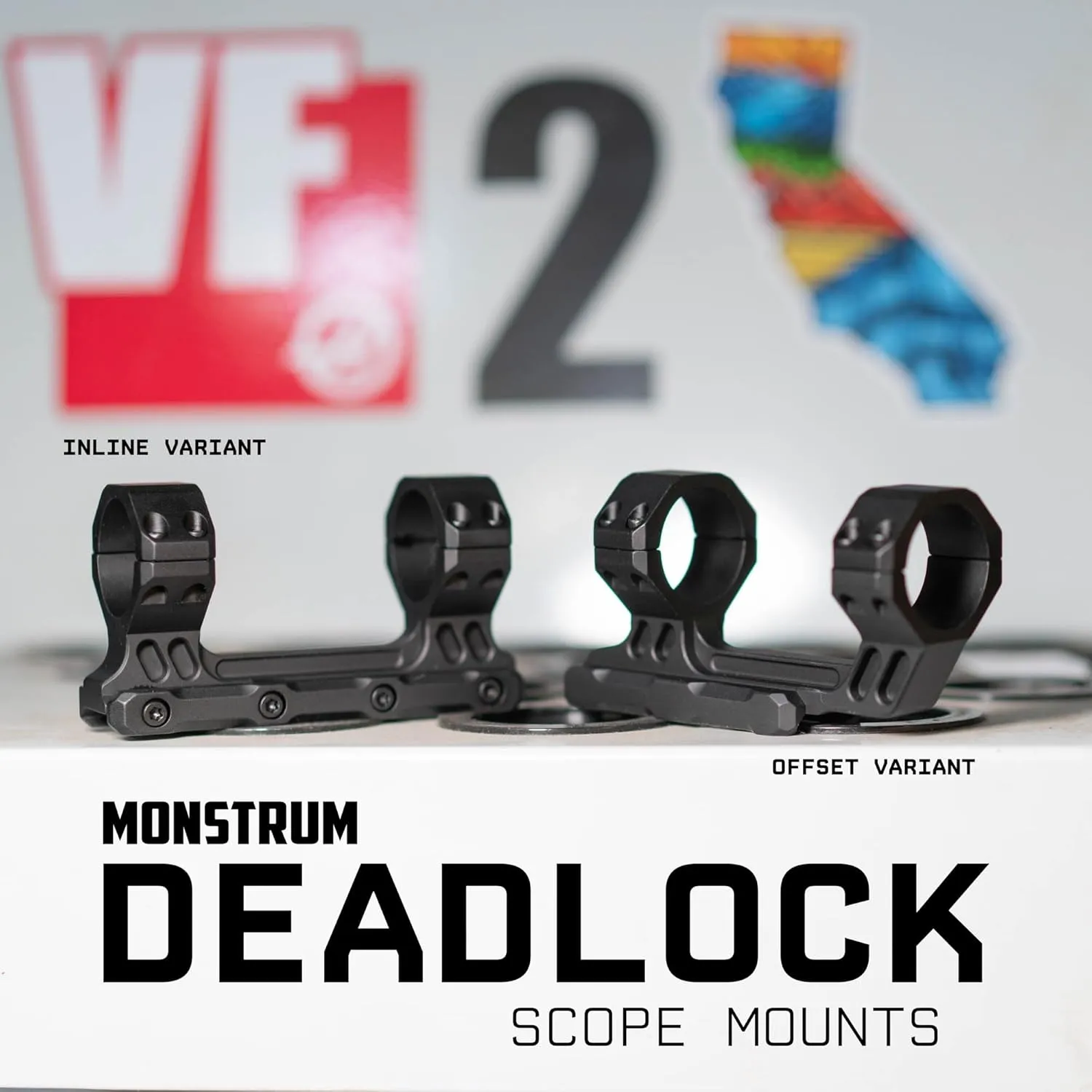 Monstrum Deadlock Series Dual Ring Scope Mount