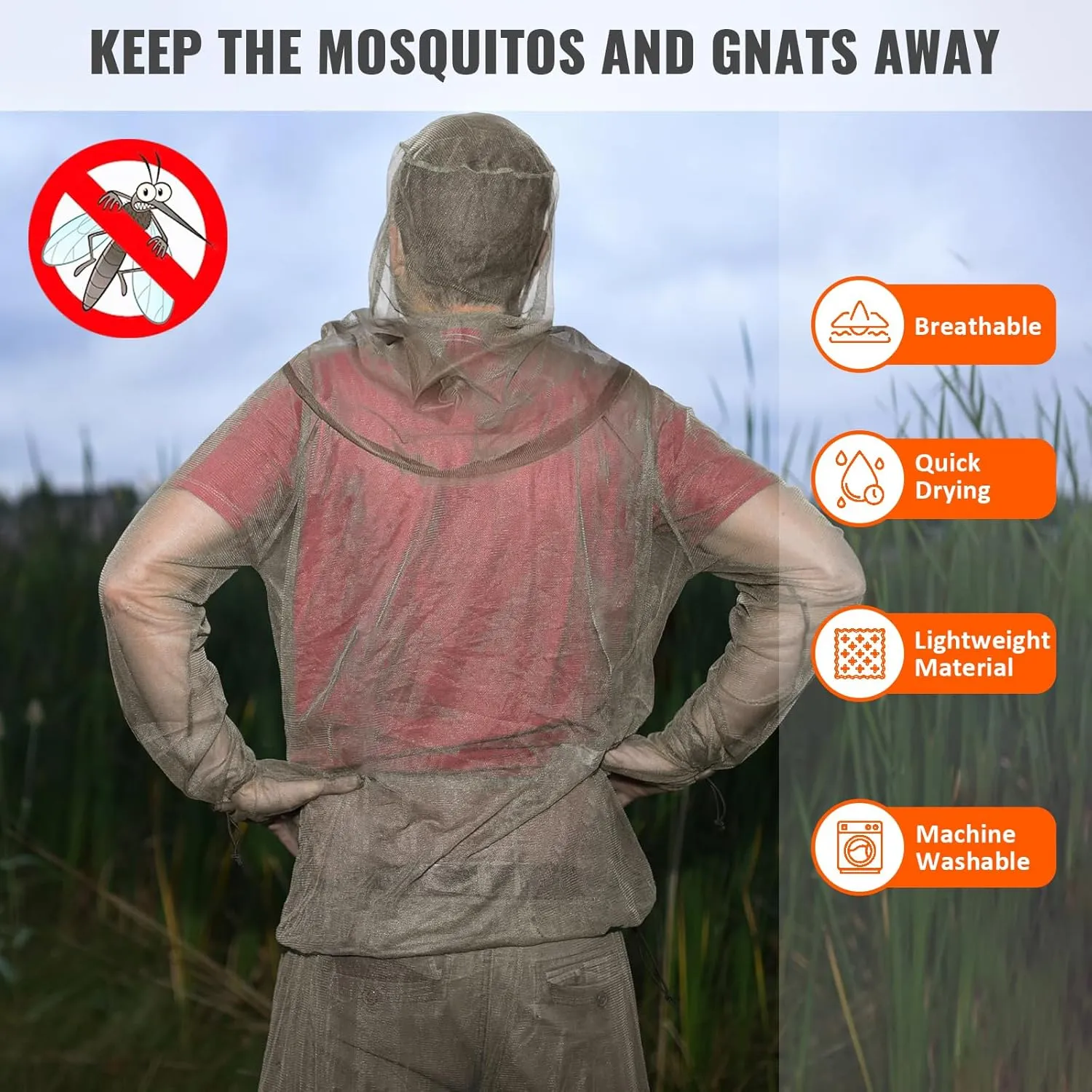 Mosquito Bug Suit for Men Women