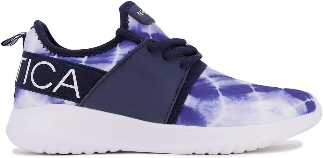 Nautica Women's Fashion Sneaker Lace-Up Jogger Running Shoe Casual Walking Tennis Sneaker