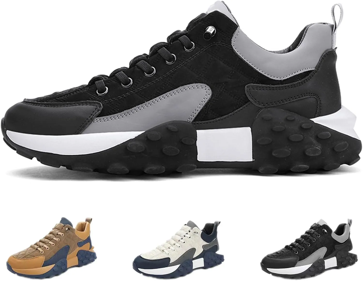 New Men's Comfortable Orthopedic Sneakers - Waterproof, Breathable, Perfect for Men