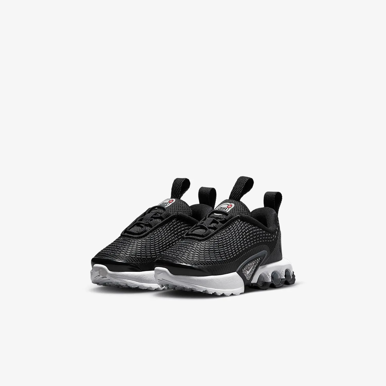 Nike Air Max Dn Baby/Toddler Shoes (FN4452-007, Black/Dark Grey/Black/White)