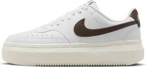 Nike Court Vision Alta Women's Shoes (DM0113-103, White/Sail/Baroque Brown) Size 12
