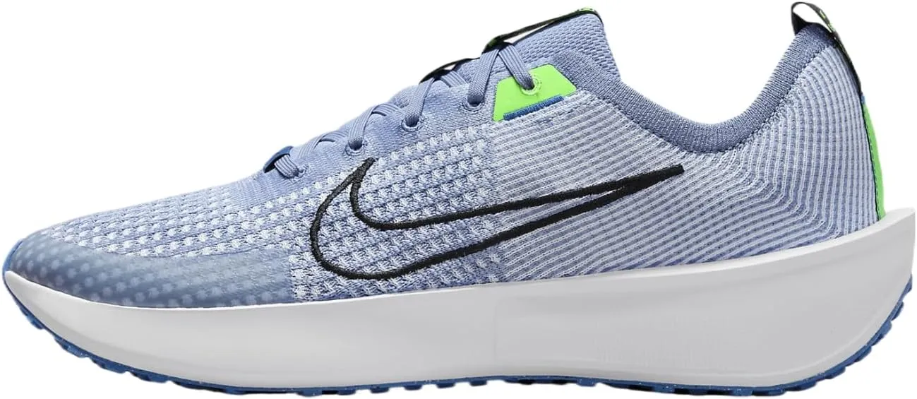 Nike Interact Run Men's Road Running Shoes (FD2291-401, Ashen Slate/Football Grey/Star Blue/Black) Size 13