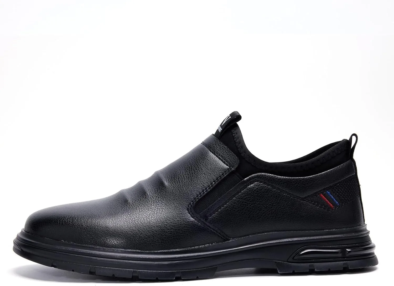 Non Slip Work Shoes for Men Waterproof Slip on Slip Resistant Work Shoes Food Service Kitchen Restaurant Chef Dress Shoes