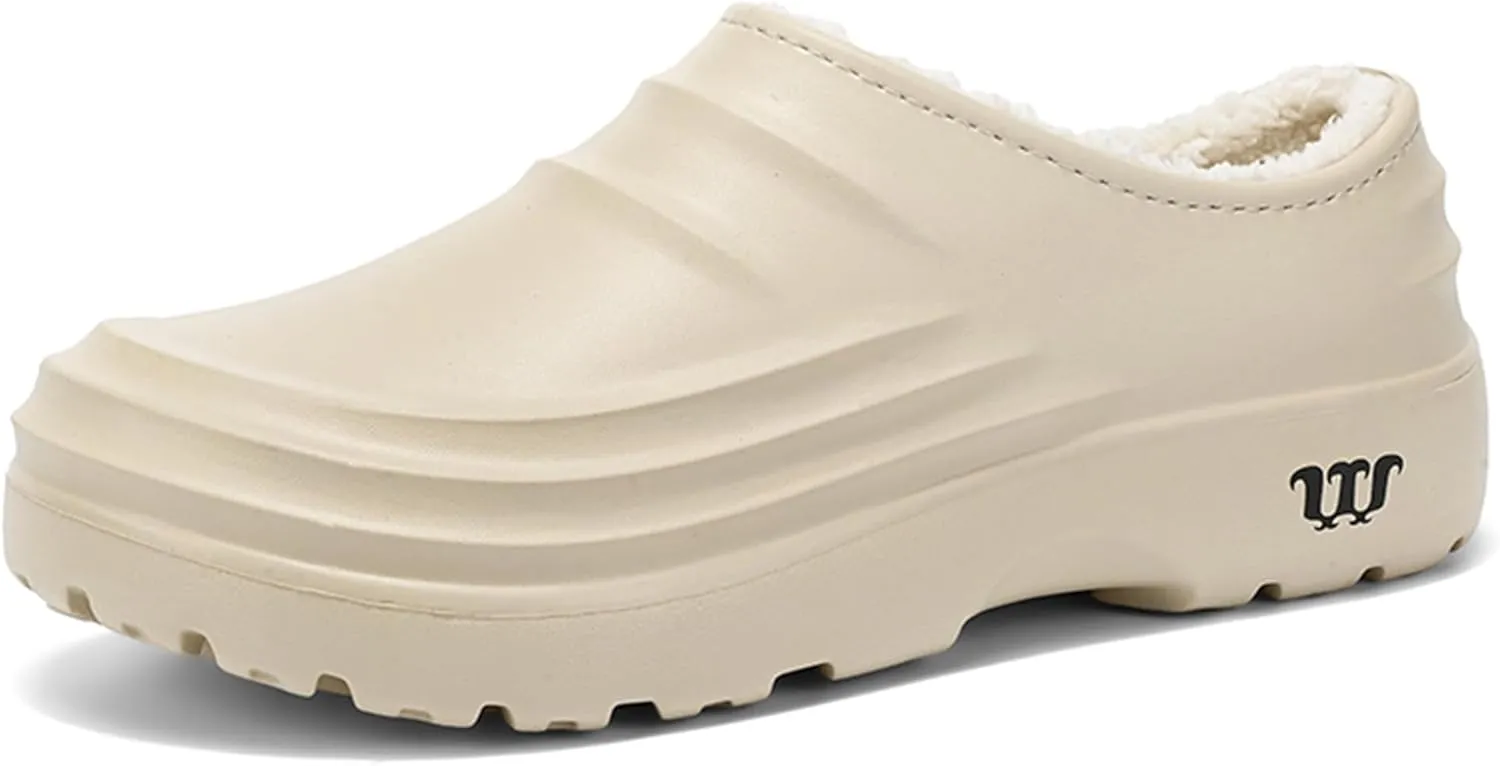 Non Slip Work Shoes for Women Men, Waterproof Slip Resistant Chef Clogs Shoes for Unisex-Adult, Ideal for Kitchen Garden Beach