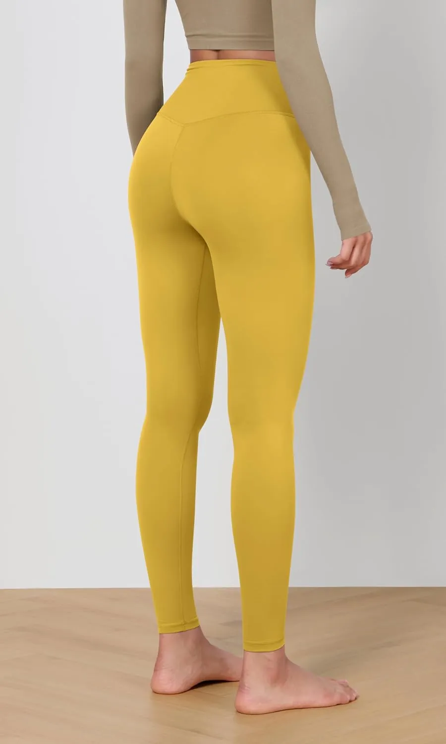 ODODOS 2 Pack Buttery Soft Cross Waist Leggings for Women, ODCLOUD 25" / 28" Crossover Lounge Yoga Pants