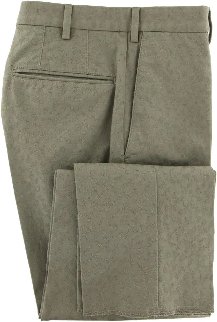 Olive Green Fancy Pants - Slim