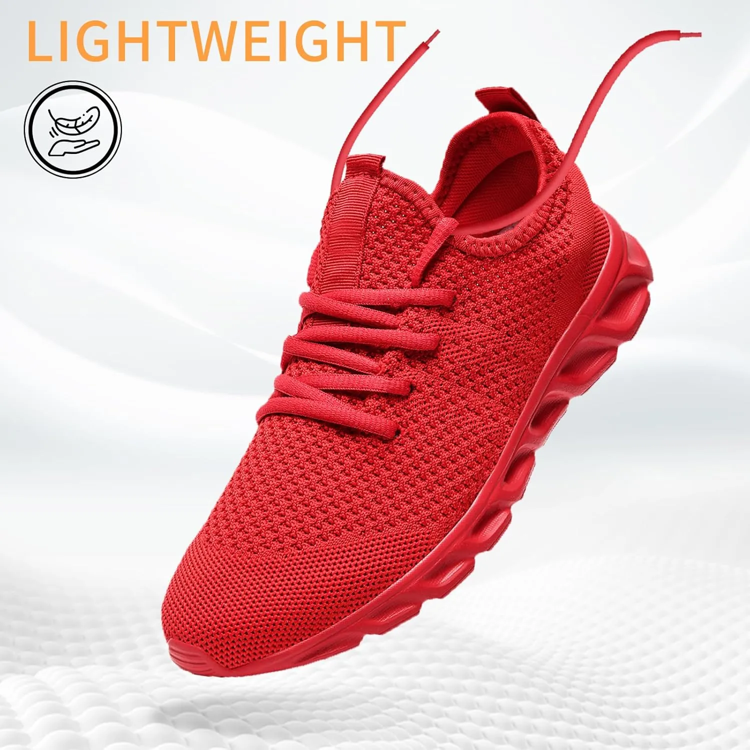 Oltyutc Tennis Gym Shoes for Women Lightweight Running Sneakers Slip On Walking Shoes for Outdoor Workout Travel