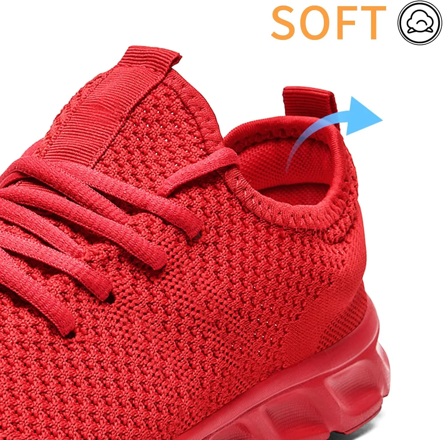 Oltyutc Tennis Gym Shoes for Women Lightweight Running Sneakers Slip On Walking Shoes for Outdoor Workout Travel